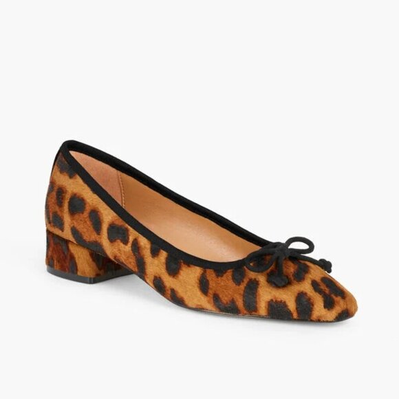 Talbots Vanessa Tweed Block Heels Size 6 | NWOT Sand Dollar Low Pumps - Picture 2 of 12